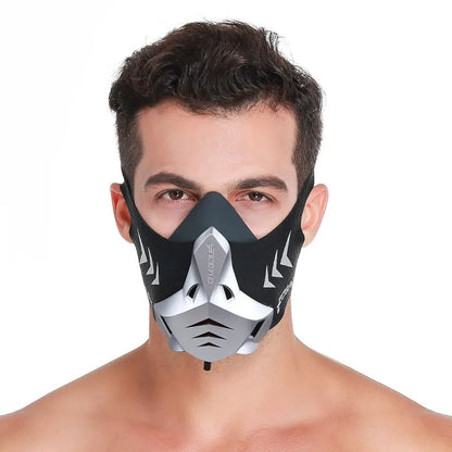Adjustable 6-Level Training Mask for Endurance & Breathing Resistance.